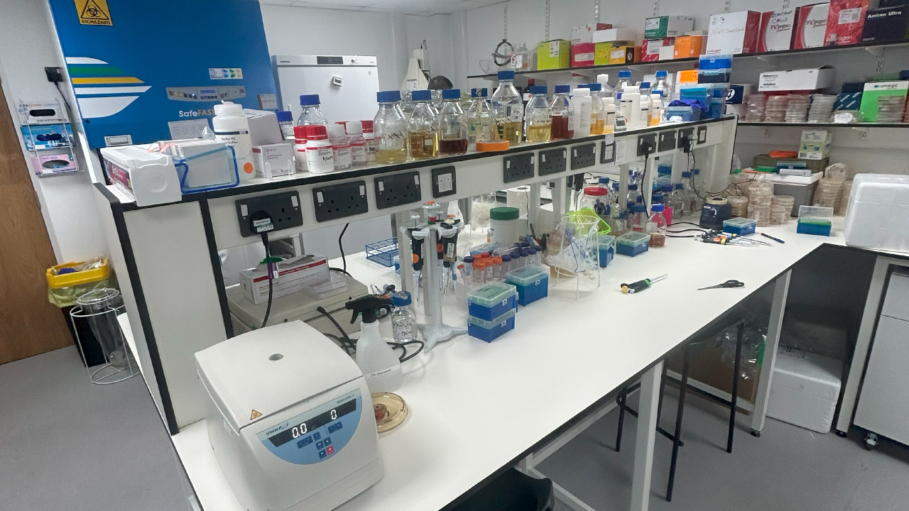 Molecular Biology Lab located in York, UK